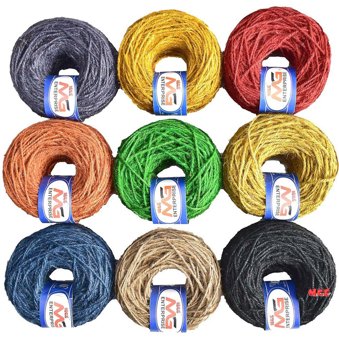 M.G Enterprises Jute Yarn JC  225 (9pc) V2