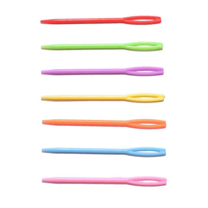 Fancy Plastic Needles 7 pc