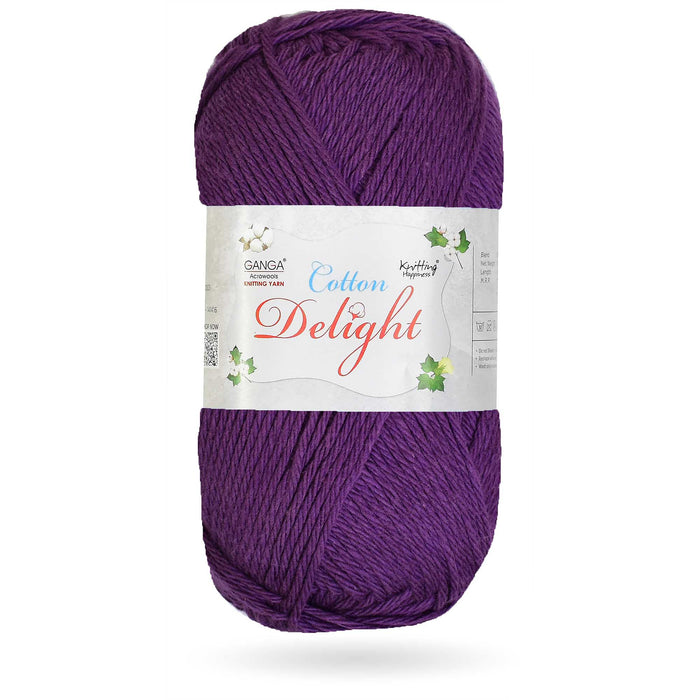 Ganga Cotton Delight Knitting Yarn