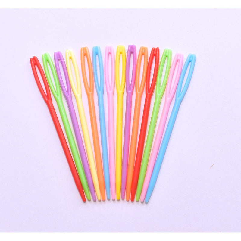 Fancy Plastic needles 14 pc