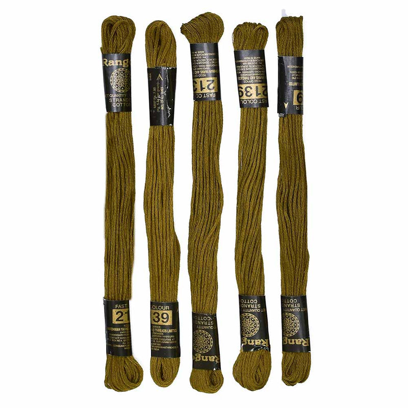 Vardhman Rangoli Embroidery Threads shade no - 2139