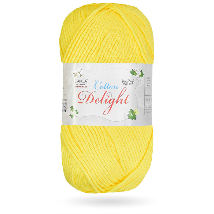 Ganga Cotton Delight Knitting Yarn
