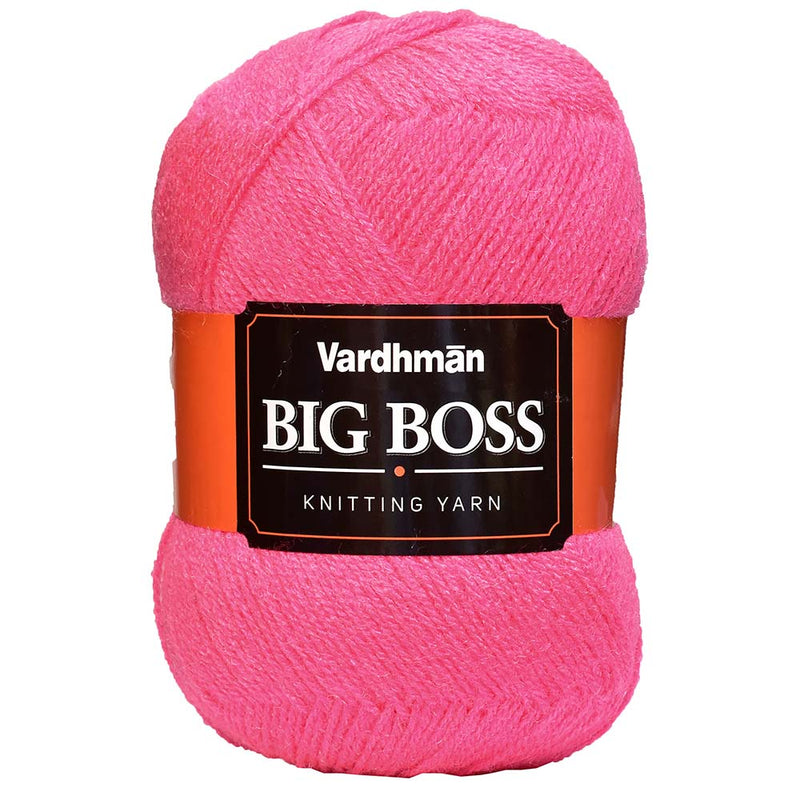 VARDHMAN Bigboss Wool Ball Hand knitting wool / Art Craft soft fingering crochet hook yarn, needle knitting yarn thread dyed