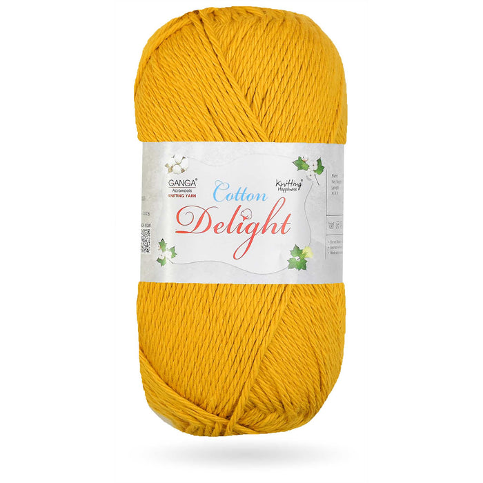 Ganga Cotton Delight Knitting Yarn