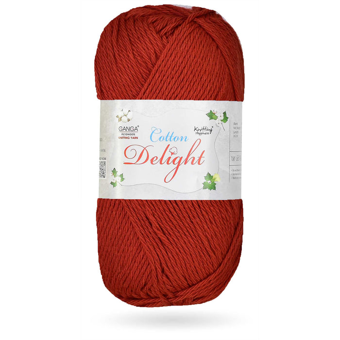Ganga Cotton Delight Knitting Yarn
