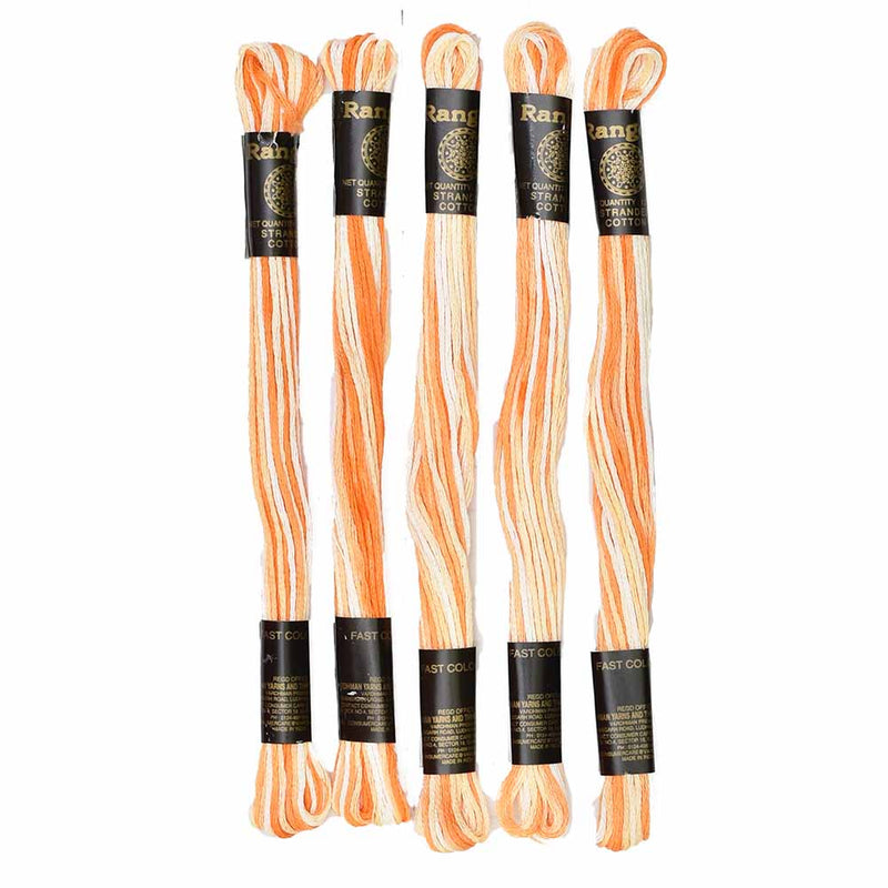 Vardhman Rangoli Embroidery Threads shade no - 6698