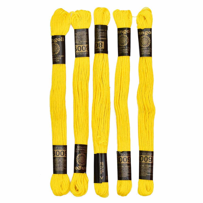 Vardhman Rangoli Embroidery Threads shade no - 8009