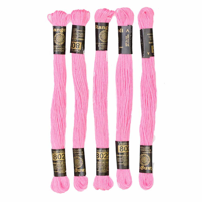 Vardhman Rangoli Embroidery Threads shade no - 8022