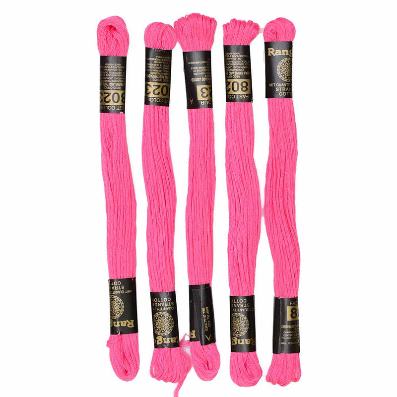 Vardhman Rangoli Embroidery Threads shade no - 8023