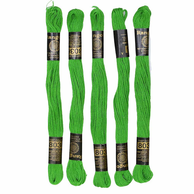 Vardhman Rangoli Embroidery Threads shade no - 8036