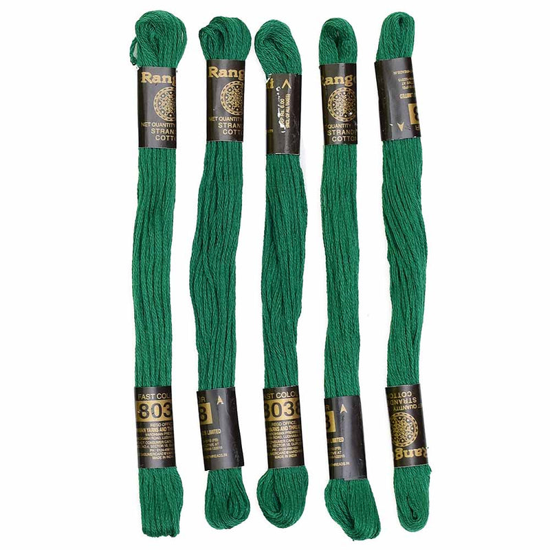 Vardhman Rangoli Embroidery Threads shade no - 8038