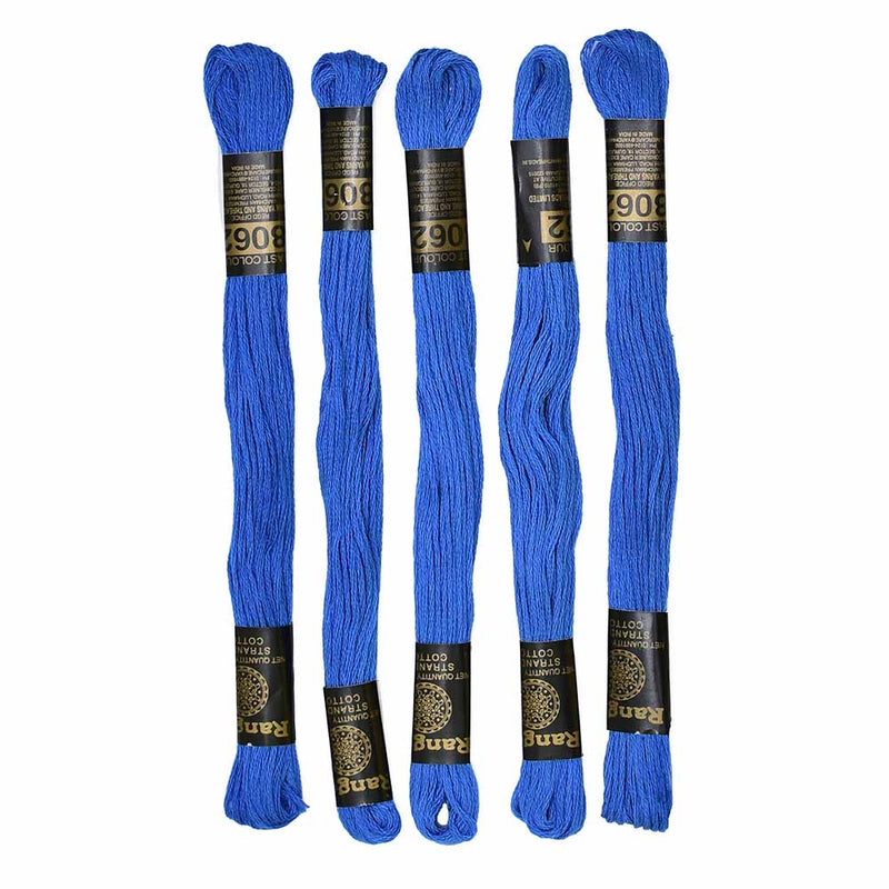 Vardhman Rangoli Embroidery Threads shade no - 8062