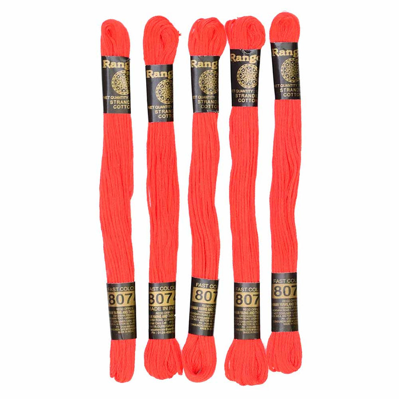 Vardhman Rangoli Embroidery Threads shade no - 8074