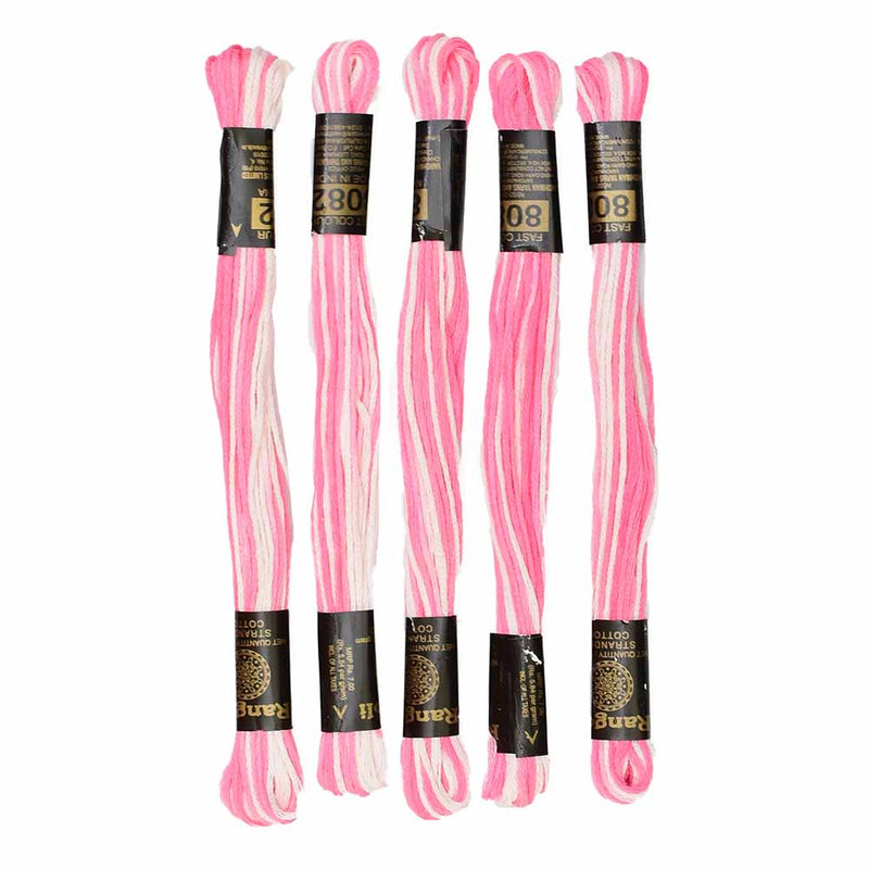 Vardhman Rangoli Embroidery Threads shade no - 8082