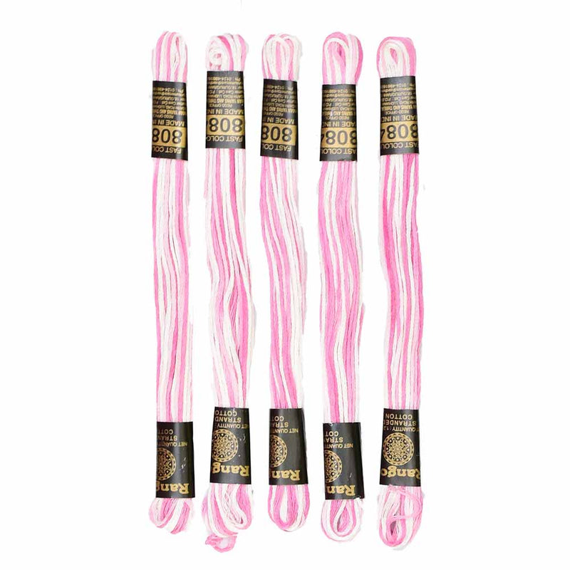 Vardhman Rangoli Embroidery Threads shade no - 8084