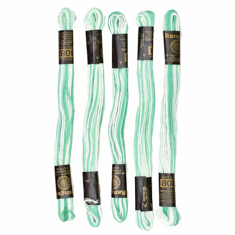 Vardhman Rangoli Embroidery Threads shade no - 8088