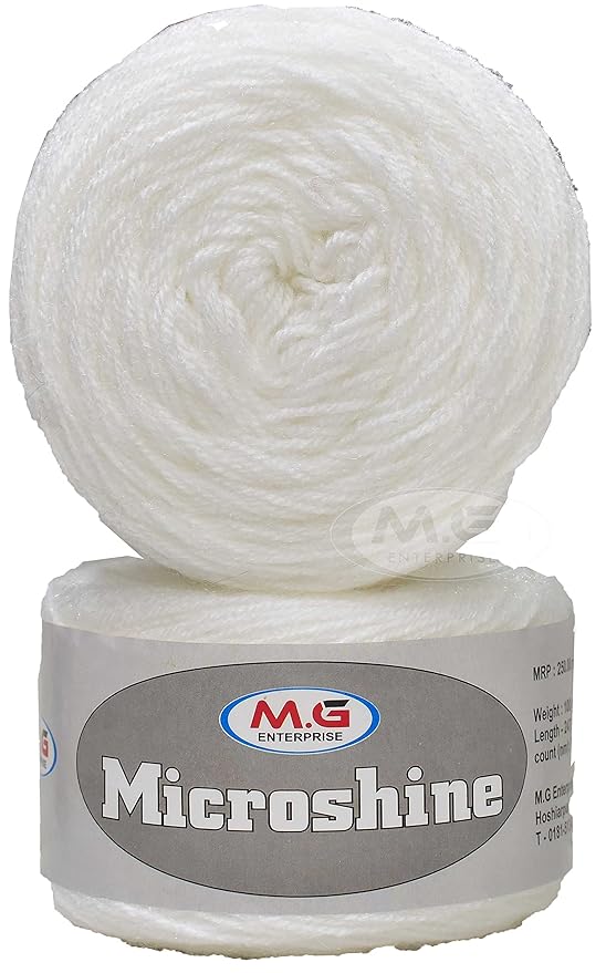 Vardhman Microshine Knitting Yarn - 200 gms