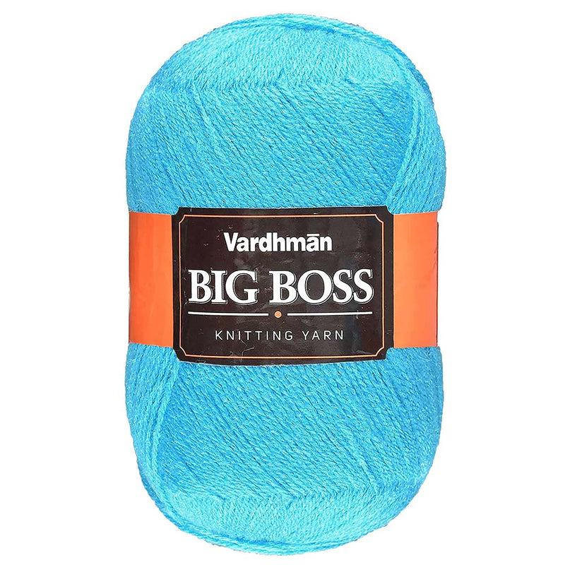 VARDHMAN Bigboss Wool Ball Hand knitting wool / Art Craft soft fingering crochet hook yarn, needle knitting yarn thread dyed