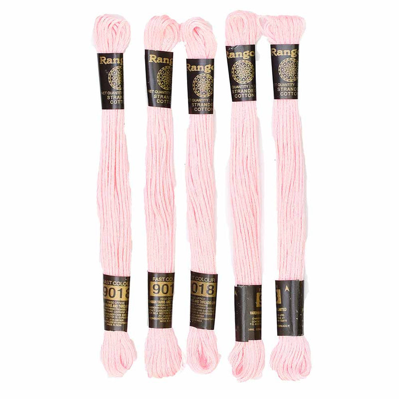Vardhman Rangoli Embroidery Threads shade no - 9018