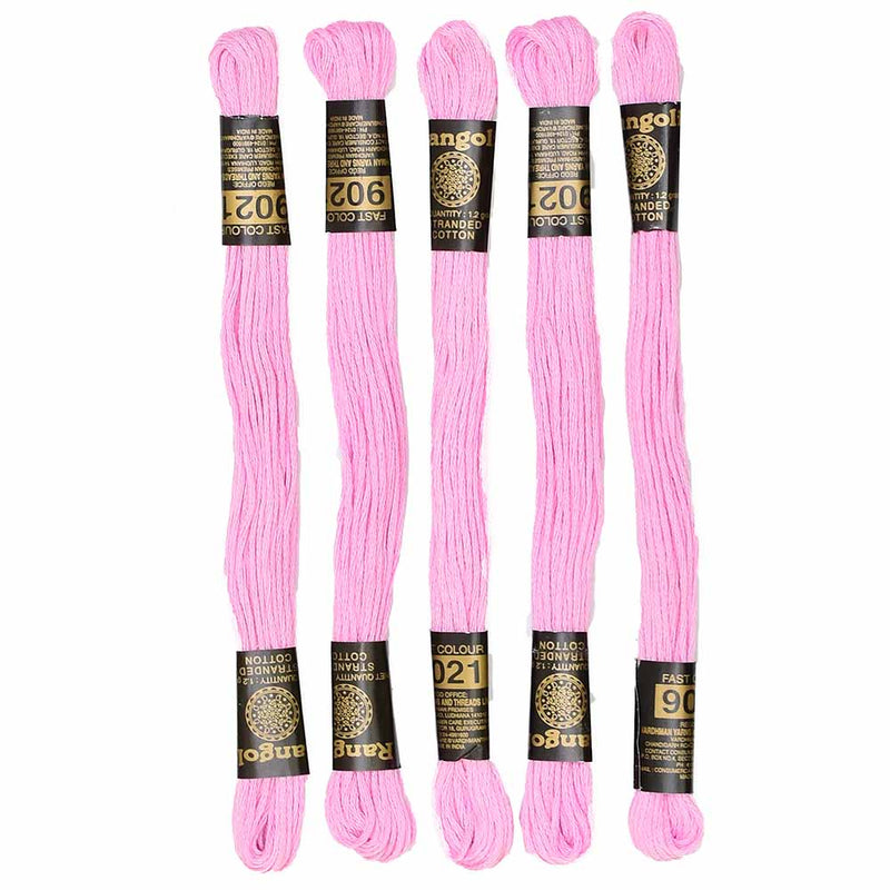 Vardhman Rangoli Embroidery Threads shade no - 9021