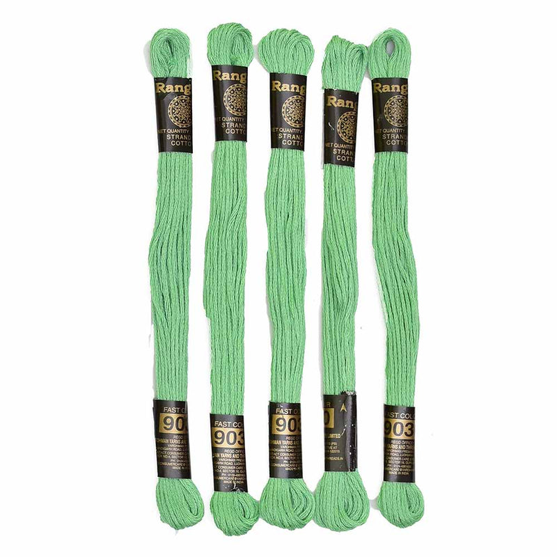 Vardhman Rangoli Embroidery Threads shade no - 9030