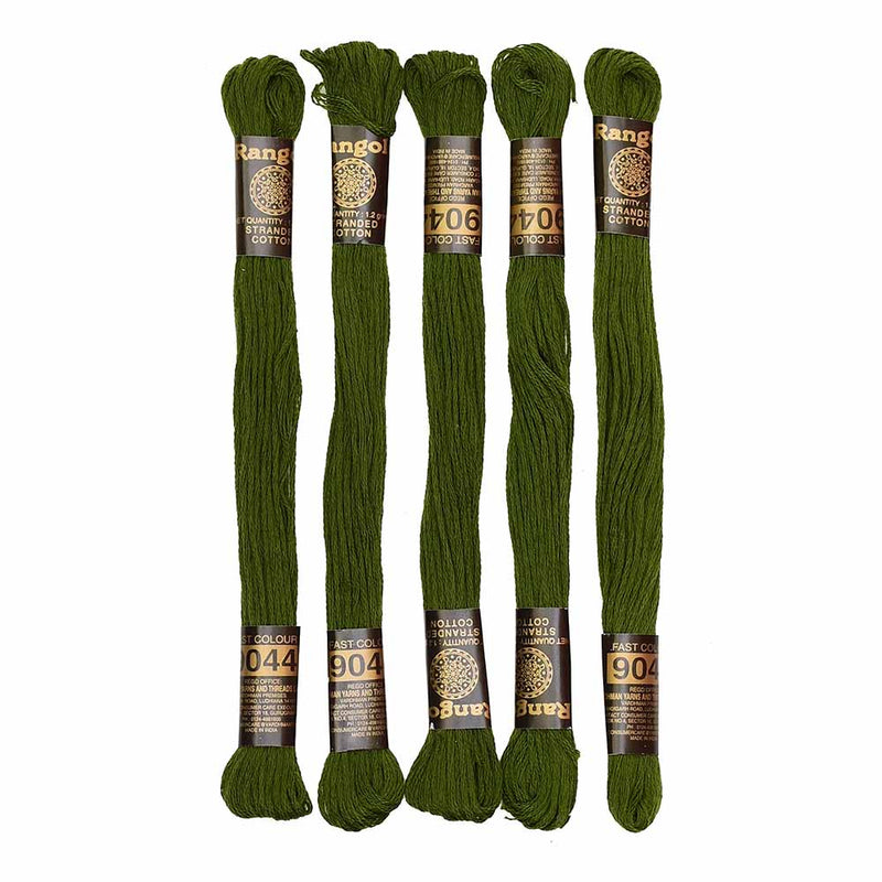 Vardhman Rangoli Embroidery Threads shade no - 9044