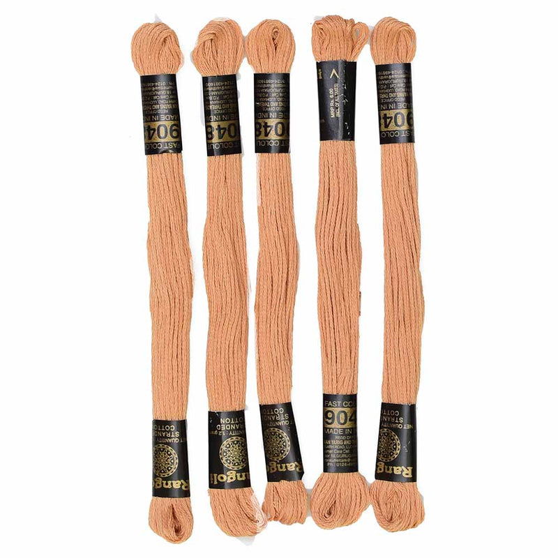 Vardhman Rangoli Embroidery Threads shade no - 9048