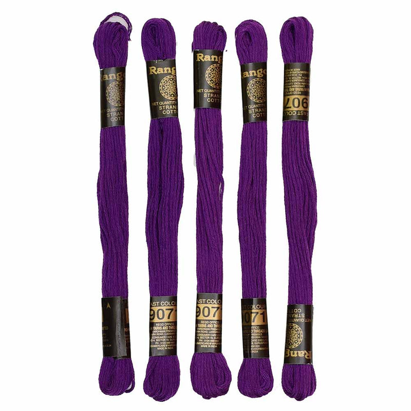Vardhman Rangoli Embroidery Threads shade no - 9071