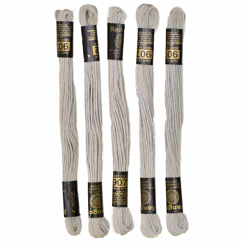 Vardhman Rangoli Embroidery Threads shade no - 9072