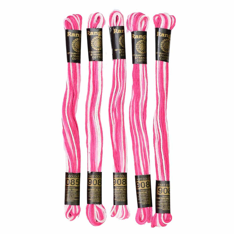 Vardhman Rangoli Embroidery Threads shade no - 9085