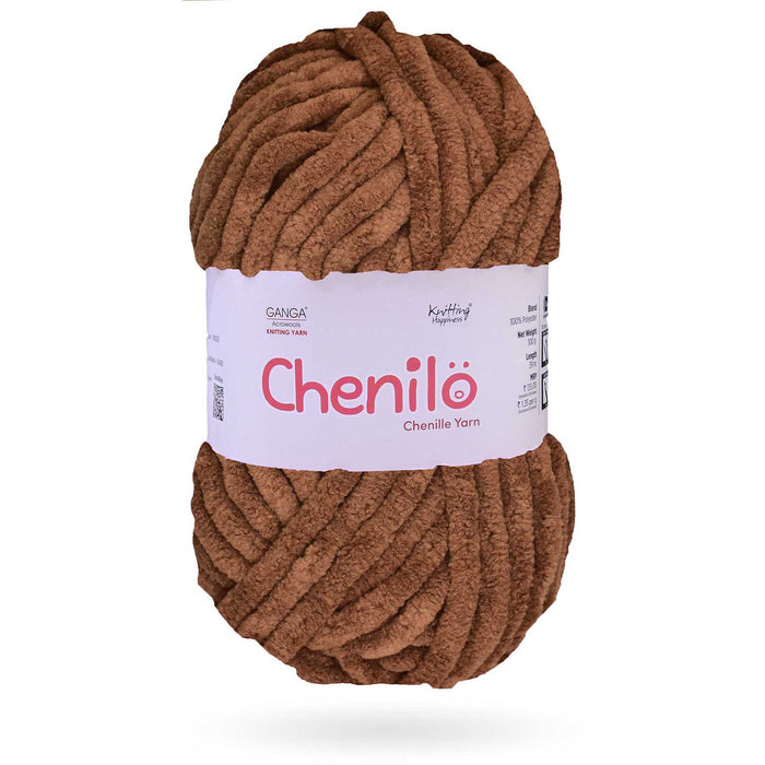 GANGA Chenilo Chunky Knitting Yarn