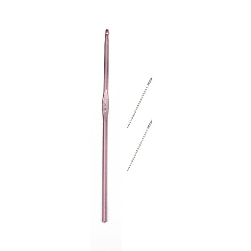 Colorful Slim Crochet UK 9 (3.5 mm) and Pony 2 Needle 4.5 cm