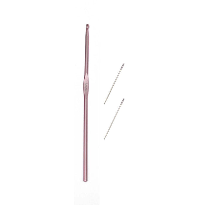 Colorful Slim Crochet UK 9 (3.5 mm) and Pony 2 Needle 4.5 cm