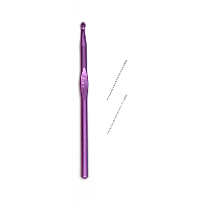 Colorful Slim Crochet UK 3 (6.5 mm) and Pony 2 Needle 4.5 cm