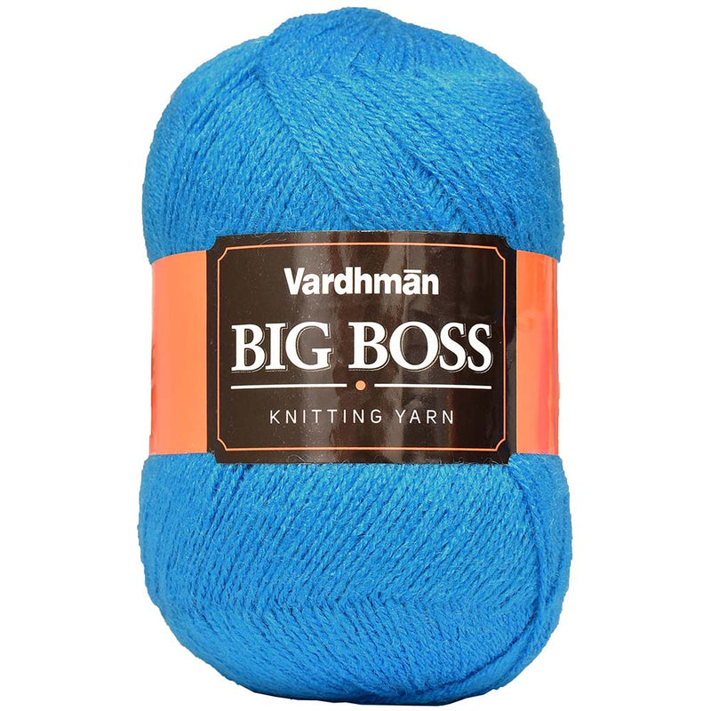 VARDHMAN Bigboss Wool Ball Hand knitting wool / Art Craft soft fingering crochet hook yarn, needle knitting yarn thread dyed