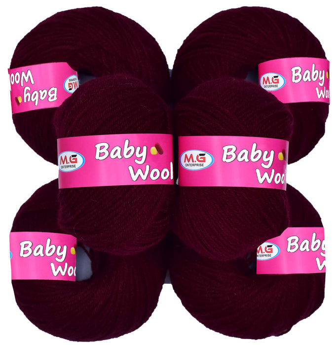 MG Smart Baby Knitting Yarn 6 balls