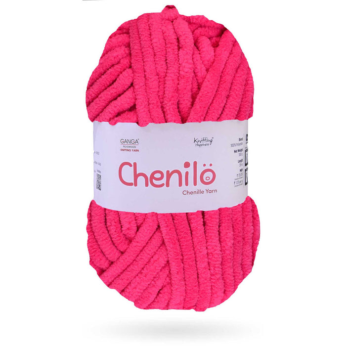 GANGA Chenilo Chunky Knitting Yarn