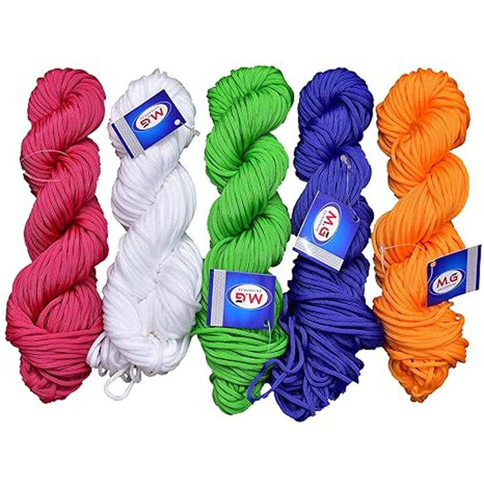 M.G Macrame Combo 1 (30 m each 5 Colors)