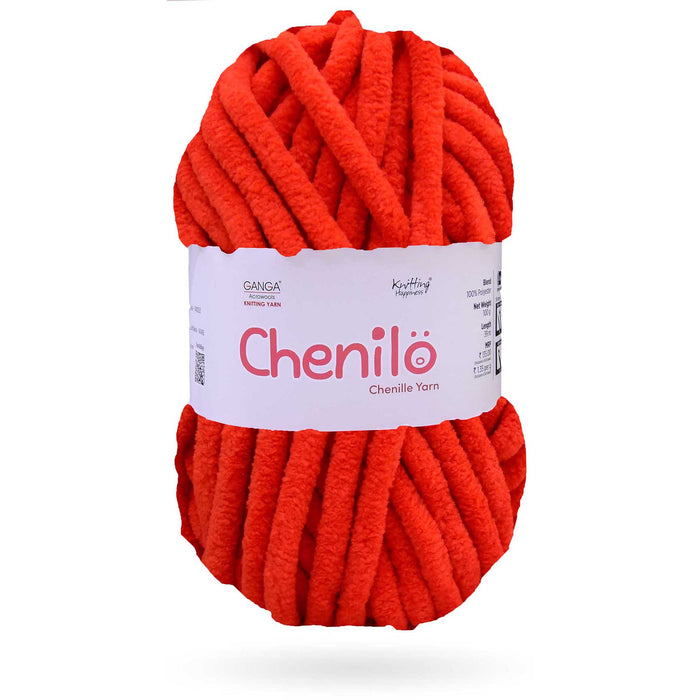GANGA Chenilo Chunky Knitting Yarn