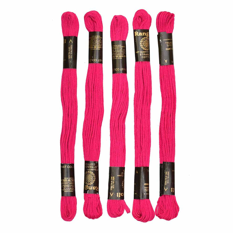 Vardhman Rangoli Embroidery Threads shade no - R12312