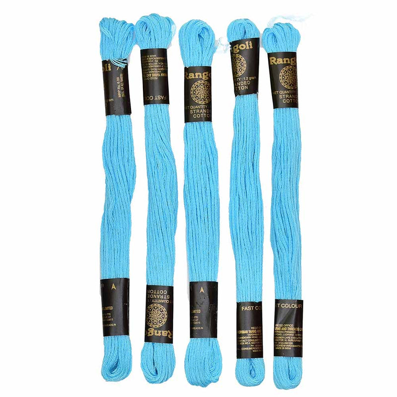 Vardhman Rangoli Embroidery Threads shade no - R7206