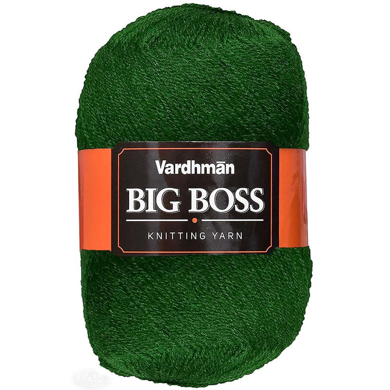 VARDHMAN Bigboss Wool Ball Hand knitting wool / Art Craft soft fingering crochet hook yarn, needle knitting yarn thread dyed