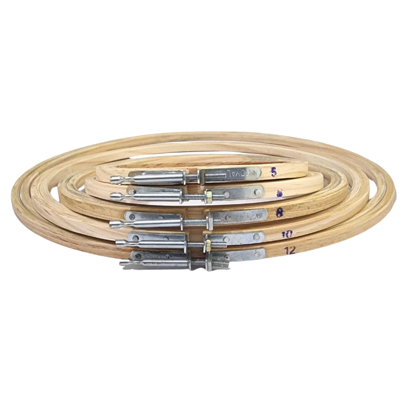 Vardhman 5 Pcs Embroidery Hoop 5 Sizes