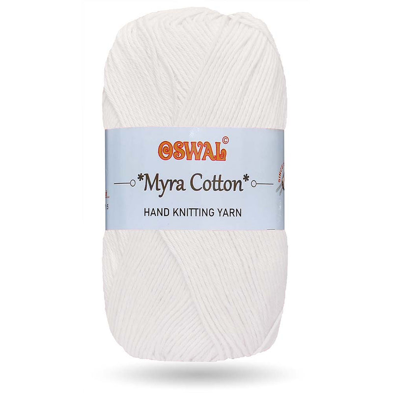 Ganga Myra Cotton 100% Cotton Ball Hand knitting Cotton / Art Craft soft fingering crochet hook yarn, needle knitting yarn thread dyed