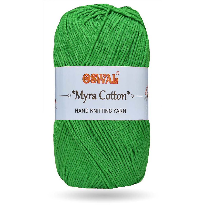 Ganga Myra Cotton 100% Cotton Ball Hand knitting Cotton / Art Craft soft fingering crochet hook yarn, needle knitting yarn thread dyed