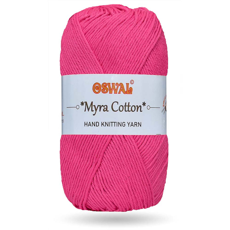 Ganga Myra Cotton 100% Cotton Ball Hand knitting Cotton / Art Craft soft fingering crochet hook yarn, needle knitting yarn thread dyed