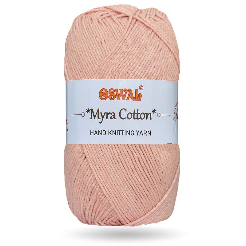 Ganga Myra Cotton 100% Cotton Ball Hand knitting Cotton / Art Craft soft fingering crochet hook yarn, needle knitting yarn thread dyed