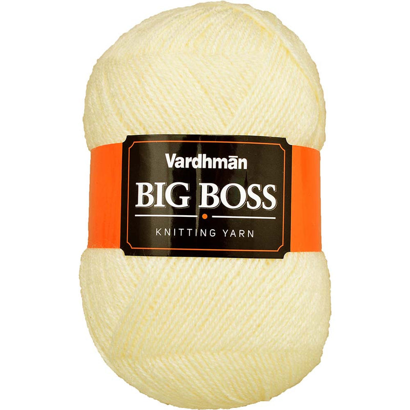 VARDHMAN Bigboss Wool Ball Hand knitting wool / Art Craft soft fingering crochet hook yarn, needle knitting yarn thread dyed