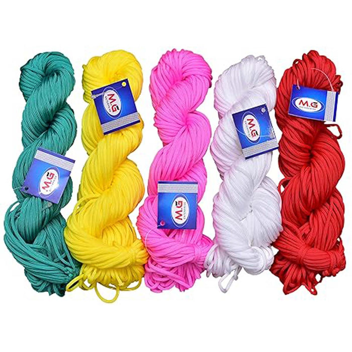 M.G Macrame Combo 2 (30 m each 5 Colors)