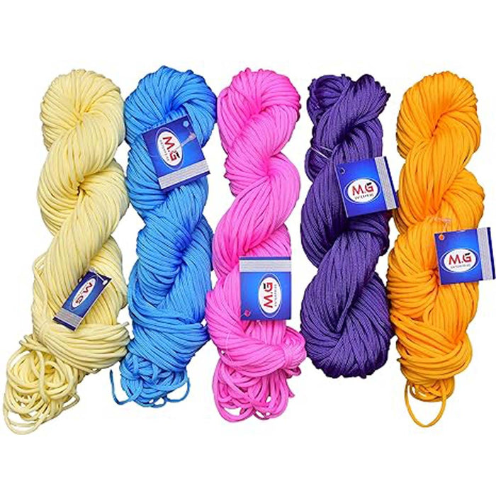 M.G Macrame combo 3  (7m each 5 colors)